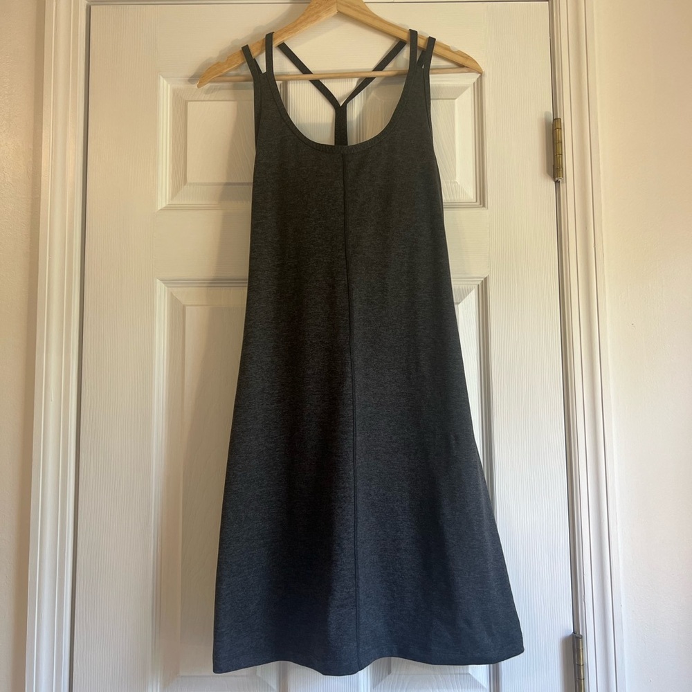 Patagonia womens XS gray/black dress